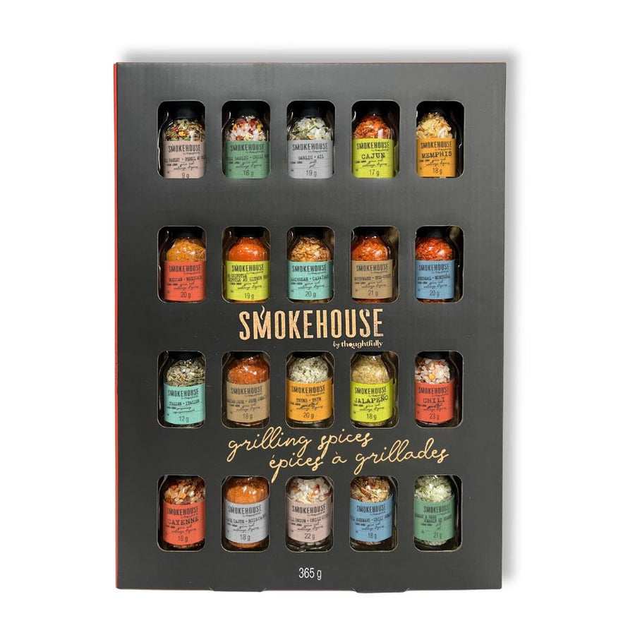 Thoughtfully – Smokehouse Ultimate Grilling Spice Set – 20 Pack