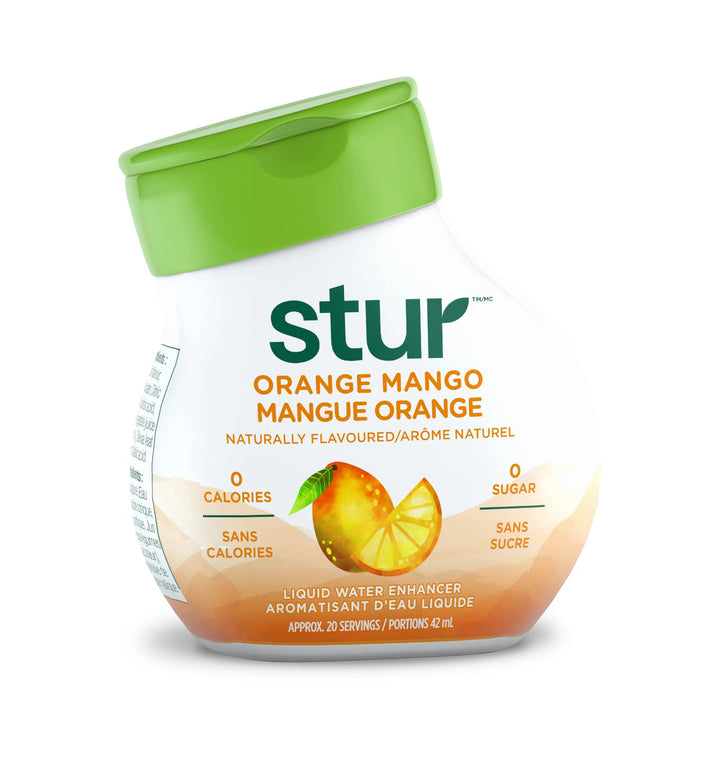 Stur – Natural Water Enhancer – Variety Pack – 5 Bottles (Makes 100 Drinks)