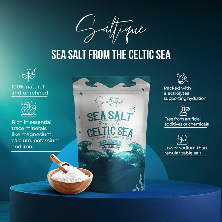 Saltique – French Sea Salt – Coarse – 5 lb
