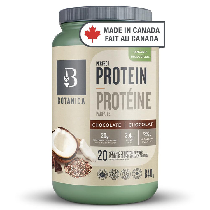 Botanica – Perfect Protein Powder – Chocolate – 840g – Vegan stevia free