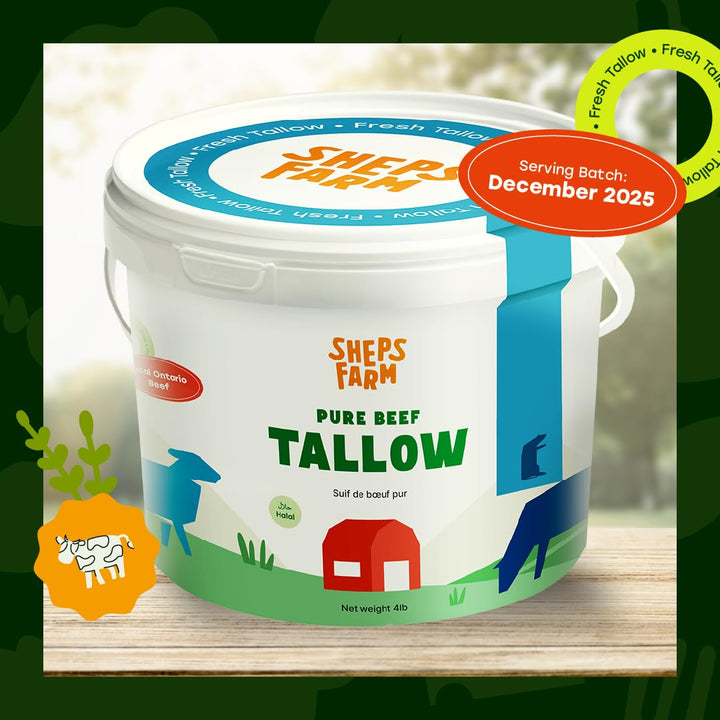 Sheps Farm – Beef Tallow – Double Filtered – 4 lb