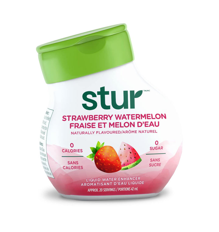 Stur – Natural Water Enhancer – Variety Pack – 5 Bottles (Makes 100 Drinks)