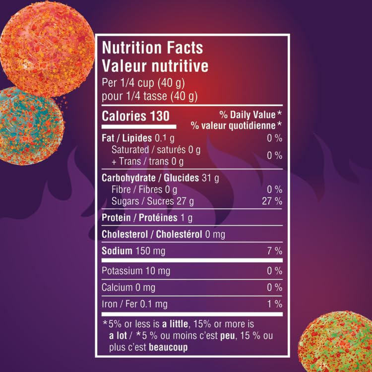 Skittles Sweet Heat Gummy Candy, 2 x 164g Bag - Canadian Distribution - Ships Free Within Canada on Orders Above CAD $199