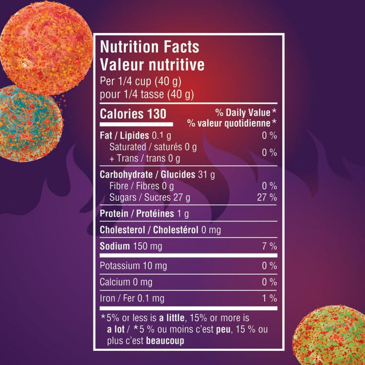 Skittles Sweet Heat Gummy Candy, 2 x 164g Bag - Canadian Distribution - Ships Free Within Canada on Orders Above CAD $199