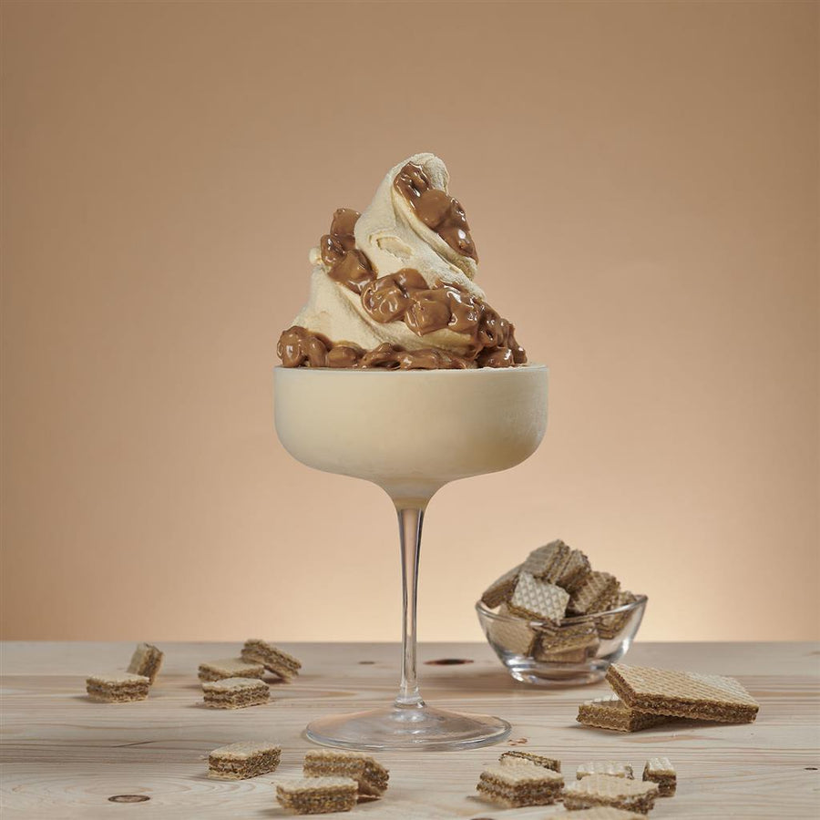 Pregel - 
 Bonitobon Arabeschi®  

 (Milk & Hazelnut with Wafer Pieces) (2 x 2.5kg Case) 