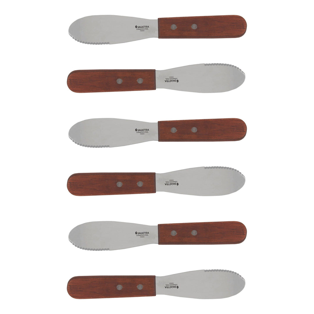 Sagetra Butter Spreader, Pack of 6 - Restaurant Equipment and Smallwares - Canadian Distribution