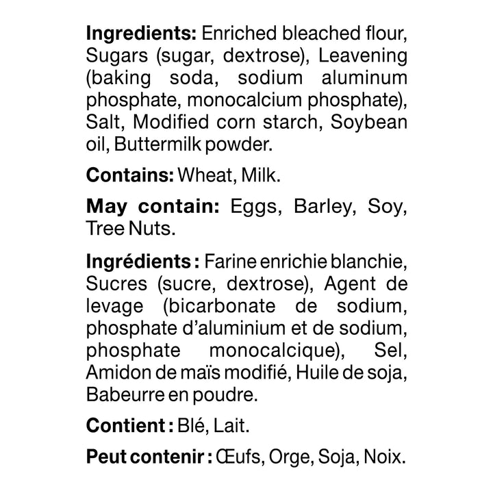 Krusteaz Buttermilk Pancake Mix - 4 x 4.53 kg - Grocery and Food Items - Canadian Distribution - Ships Free Within Canada on Orders Above CAD $199