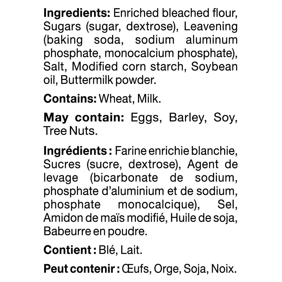 Krusteaz Buttermilk Pancake Mix - 4 x 4.53 kg - Grocery and Food Items - Canadian Distribution - Ships Free Within Canada on Orders Above CAD $199