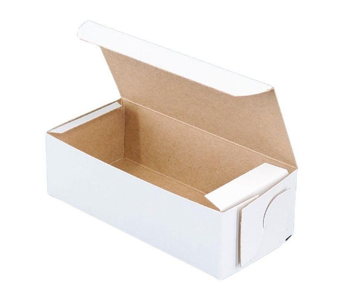 EB - Boîtes à gâteaux blanches - ½ lb - 5½x2.75x1.75
