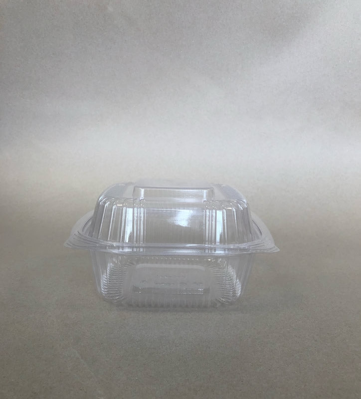 6"x 6" x 3" PLA Clamshell 240cs BPI
