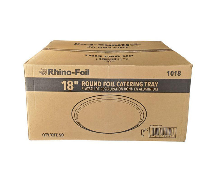 Rhino-Foil - 18" Round Catering Tray - 1018