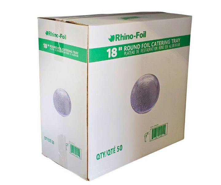 Rhino-Foil - 18" Round Catering Tray - AR205R