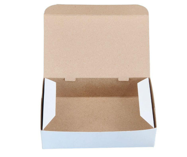 EB - Boîtes à gâteaux blanches - 1 lb (canadien) - 6¼x3¾x1¾