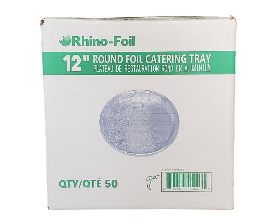 Rhino-Foil - 12" Round Catering Tray - AR201R