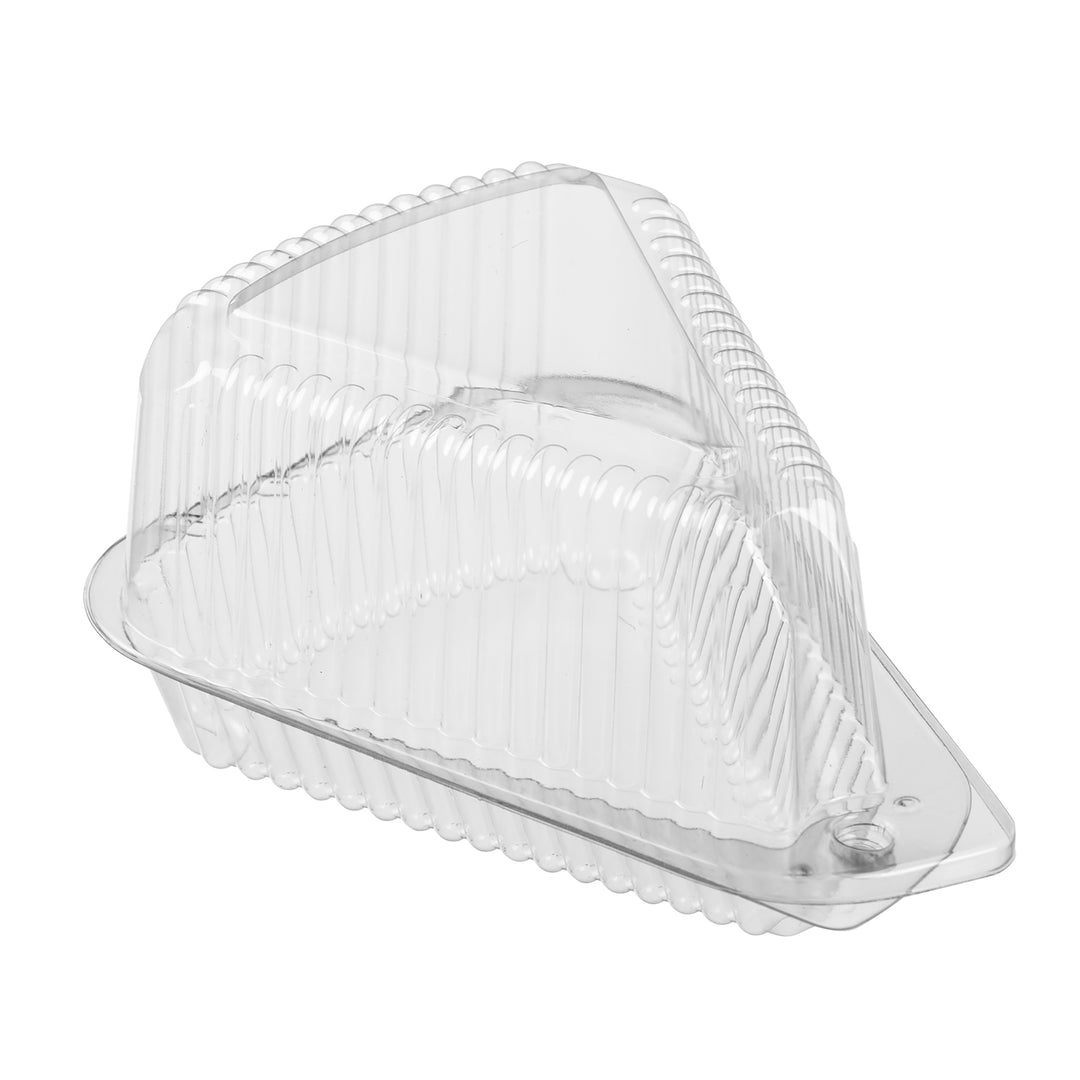 Container Plastic Hinged Pie Slice - 1 x 300 count - Par-pak - Packaging and Accessories - Restaurant Supplies and Equipment - Canadian Distribution