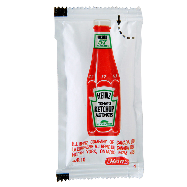 Heinz Ketchup Single-serve - 4 x Pack of 500 - Grocery and Food Items - Canadian Distribution
