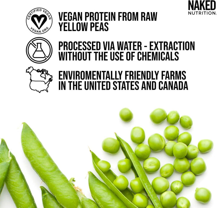 Naked Nutrition – Pea Protein – Unflavoured – 2lb – Plant based isolate
