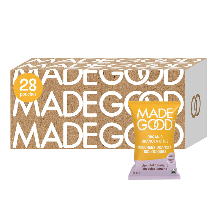 MadeGood – Granola Bites – Chocolate Banana – 28 Count