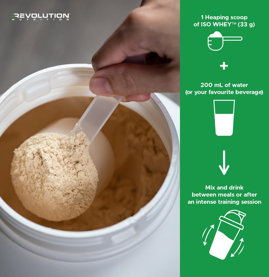 Revolution Nutrition – Iso Whey – Vanilla Cake – 6 lb