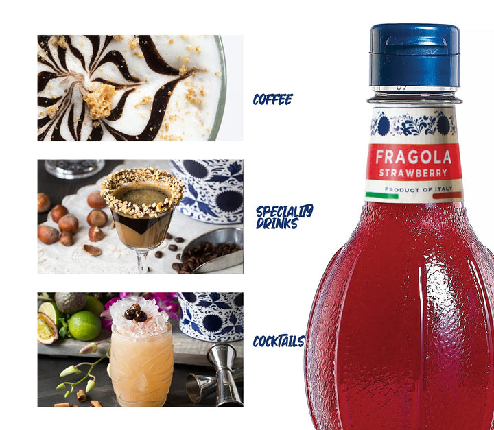 Fabbri – Flavoring Syrup – Strawberry – 1L