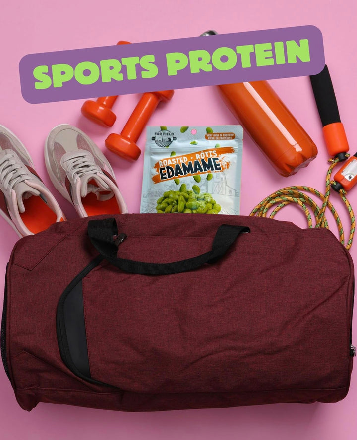 Far Field – Roasted Edamame – Sea Salt – 20 × 26g – High Protein