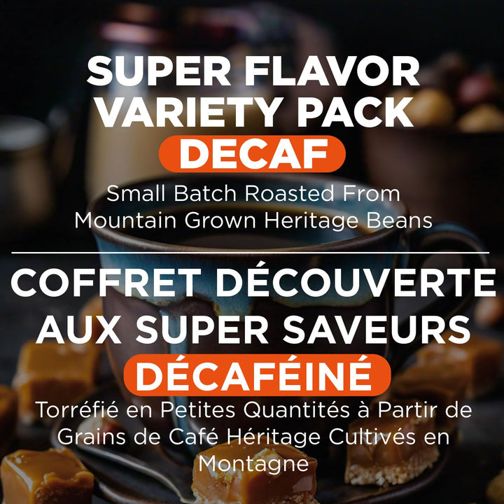 Maud’s – Flavored Decaf Coffee Pods Variety Pack – 80 Count – Keurig Compatible