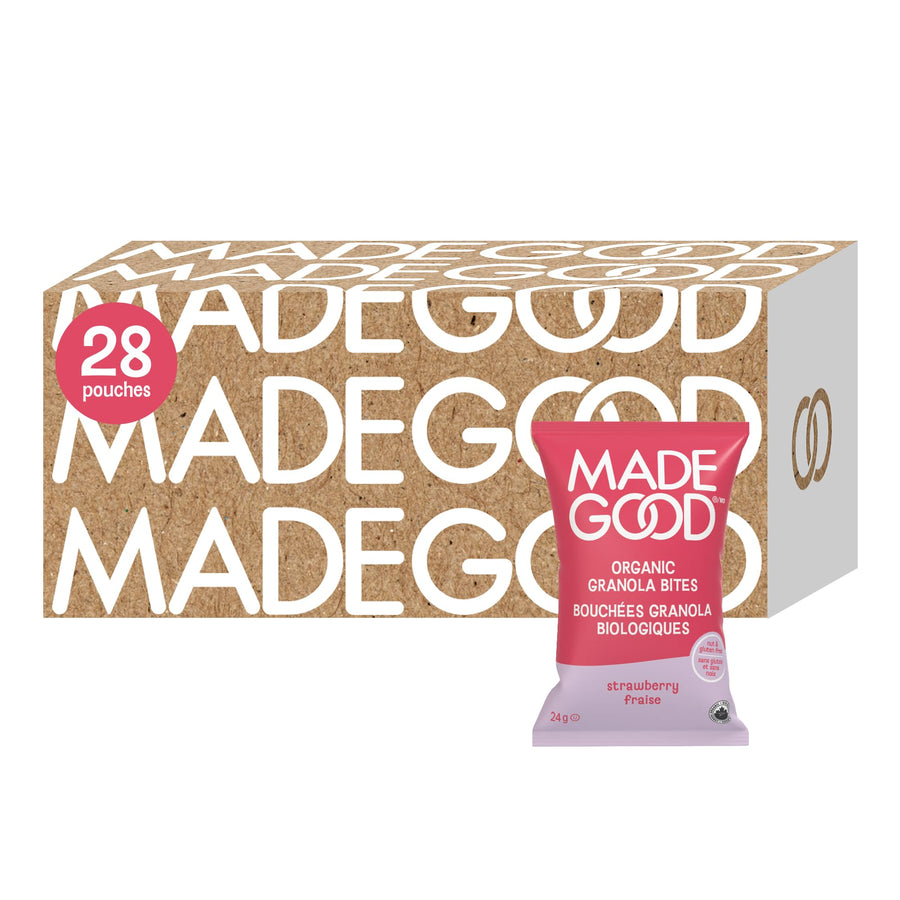 MadeGood – Strawberry Granola Bites – 28 Pack