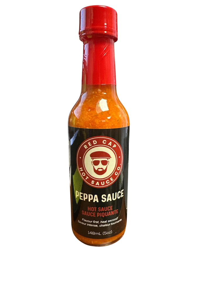 Red Cap Hot Sauce Co. Peppa Sauce, 148mL - Canadian Distribution - Ships Free Within Canada on Orders Above CAD $199