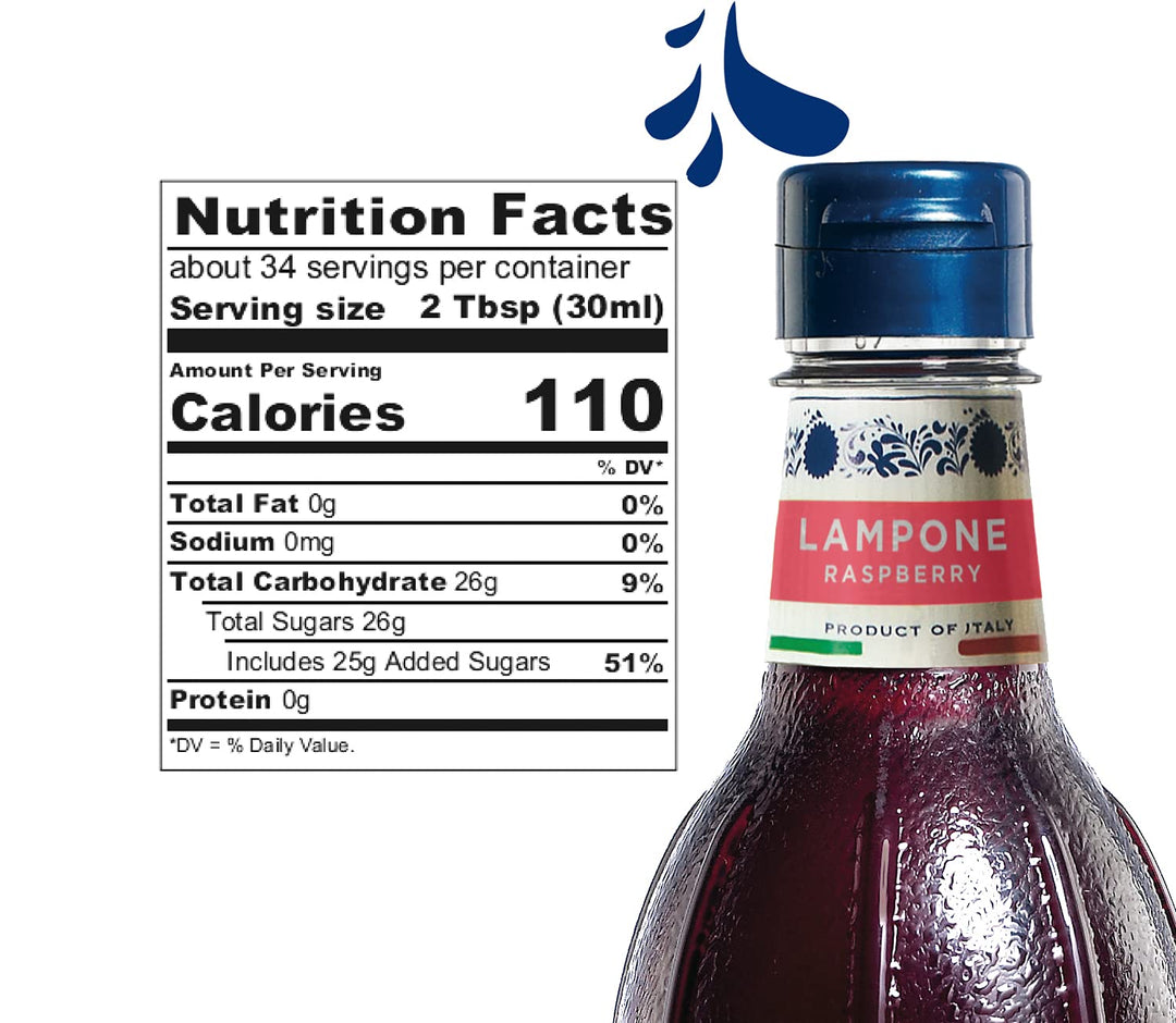 Fabbri – Flavoring Syrup – Raspberry – 1L