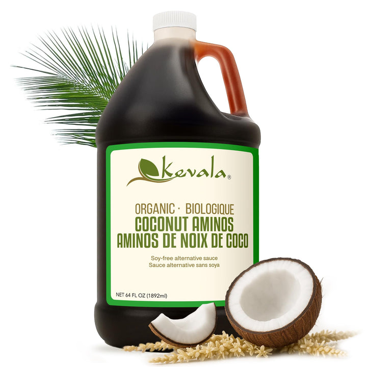 Kevala – Coconut Aminos – Soy-Free Seasoning – Organic – 64 oz