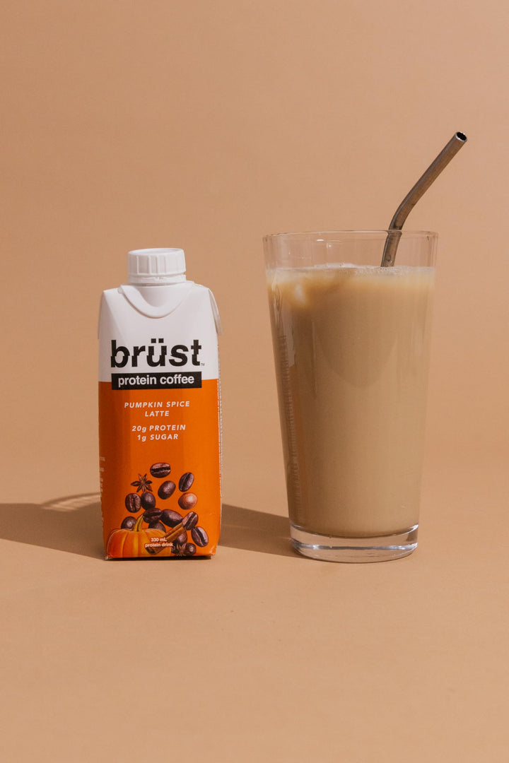 Brüst – Protein Coffee – Pumpkin Spice Latte – 12 × 330 ml