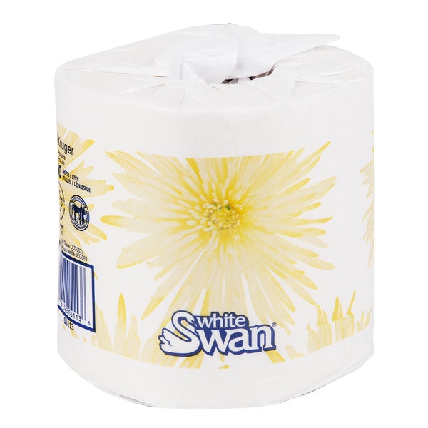 White Swan 1-ply Individually Wrapped Bathroom Tissue Rolls - Pack of 24 - Grocery and Food Items - Canadian Distribution