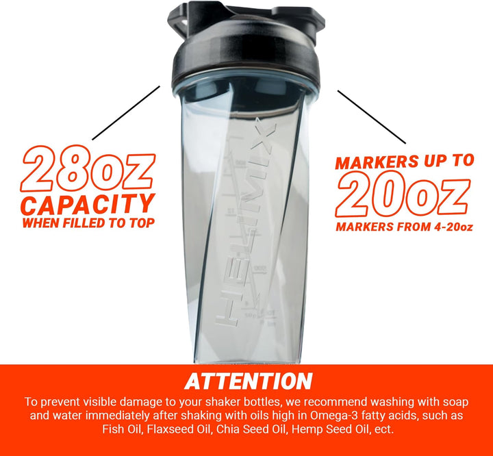 Helimix – 2.0 Shaker Bottle – 28 oz