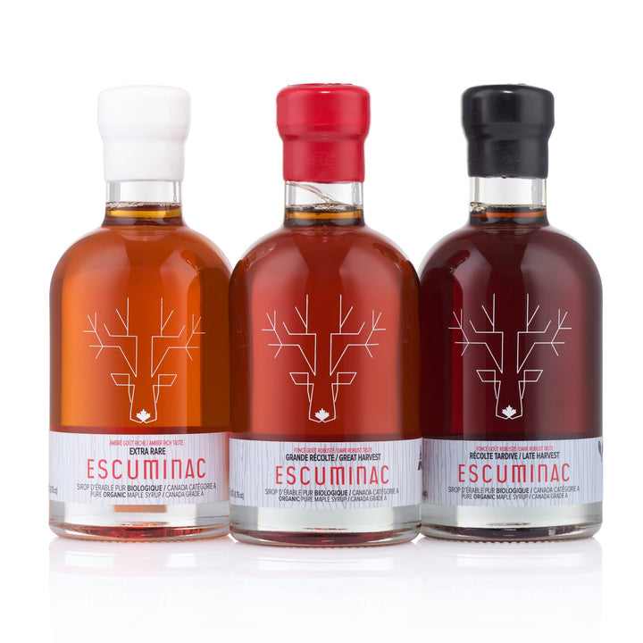 Escuminac – Maple Syrup Discovery Trio – 3 × 200 ml