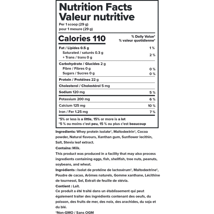 Legion – Whey+ Isolate Protein – Chocolate – 30 Servings