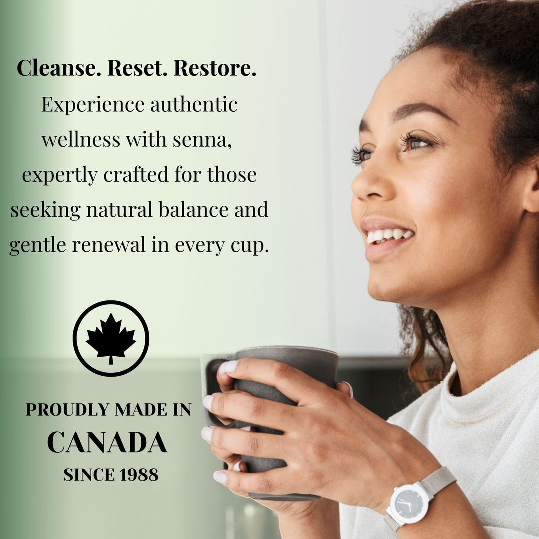 PHYTOVIE – Organic Senna Detox Tea – Senna Herbal Blend – 50 Tea Bags – Natural laxative