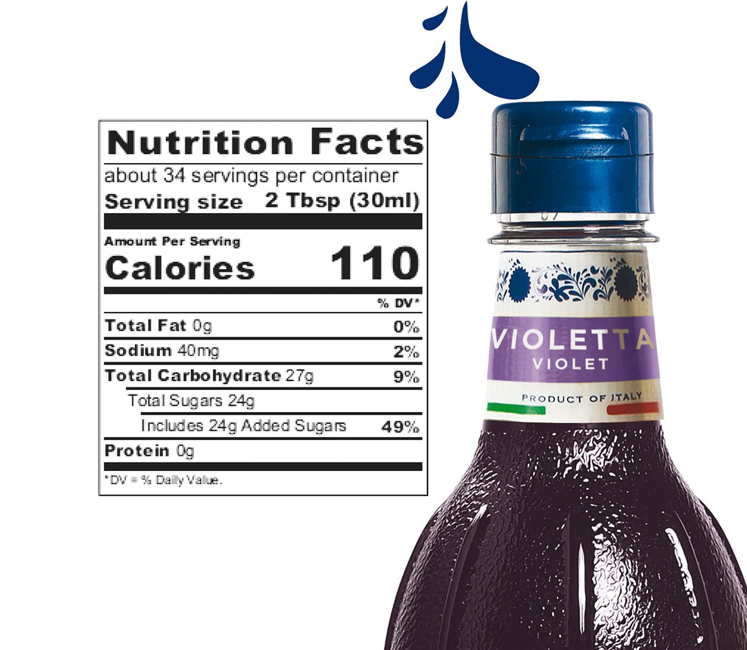 Fabbri – Flavoring Syrup – Violet – 1L