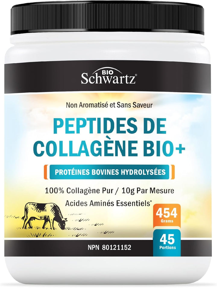 Collagen Peptides – Hydrolyzed Collagen Powder – Unflavored – 16 oz