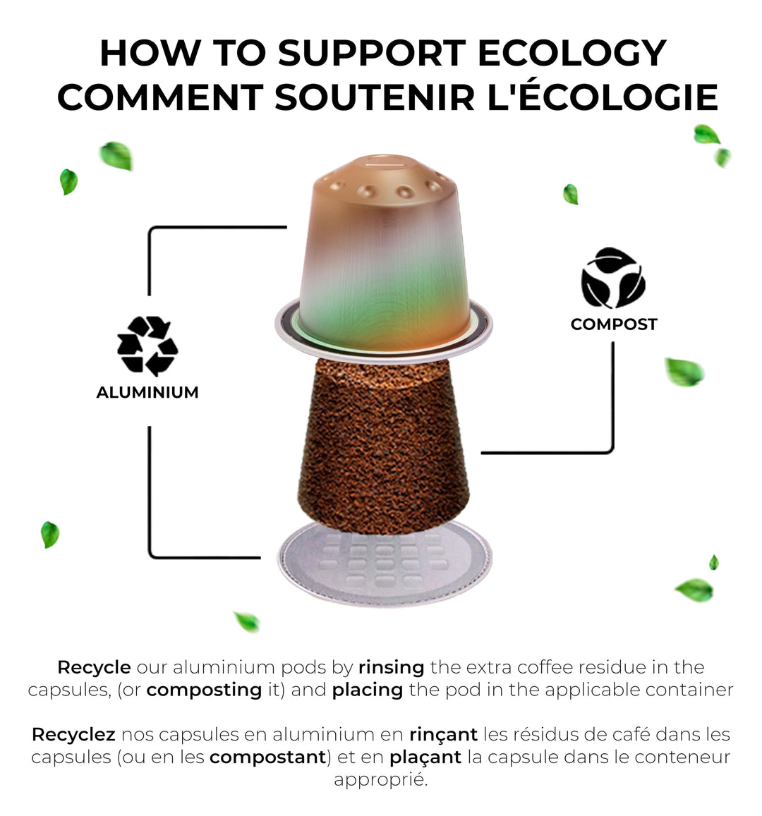 Grano Milano – Coffee Capsules – Medium & Dark Roast Variety – 50 Pods