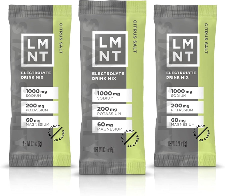 LMNT – Electrolytes – Citrus Salt – 30 Pack