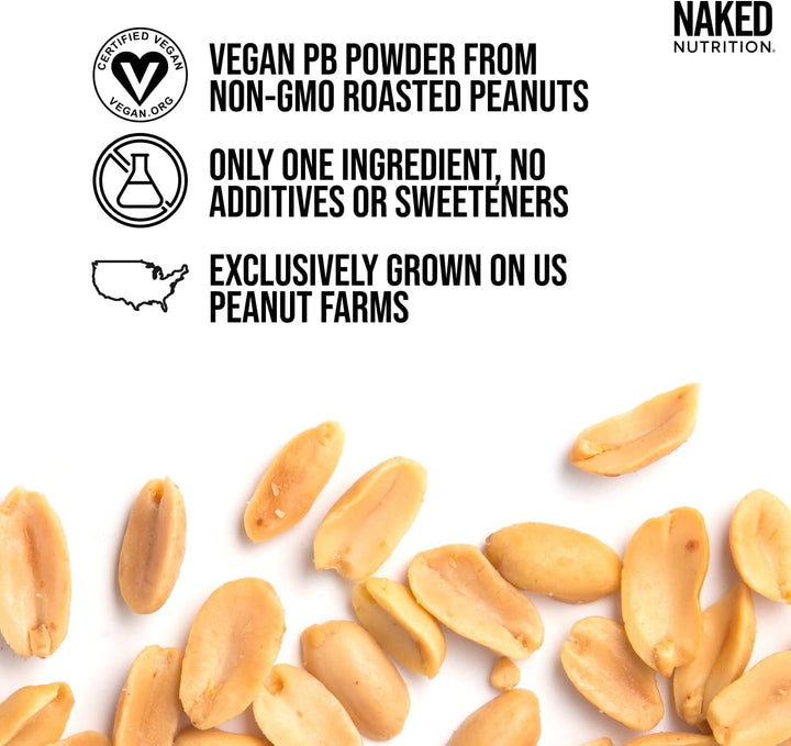 Naked PB – Powdered Peanut Butter – 2LB
