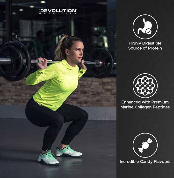 Revolution Nutrition – Splash Clear Isolate Protein – Candy Peach – 667g