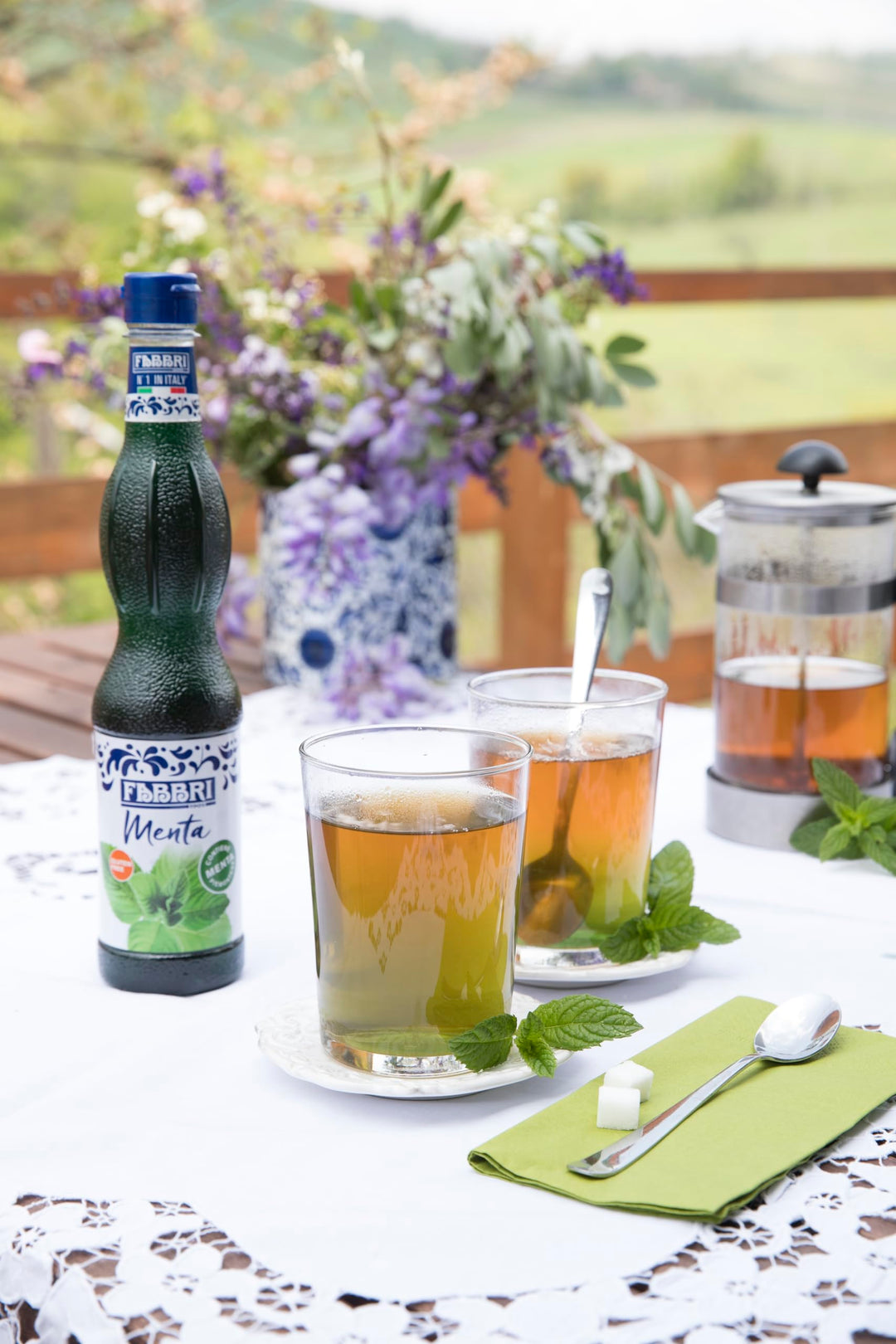 Fabbri – Flavoring Syrup – Mint – 560ml