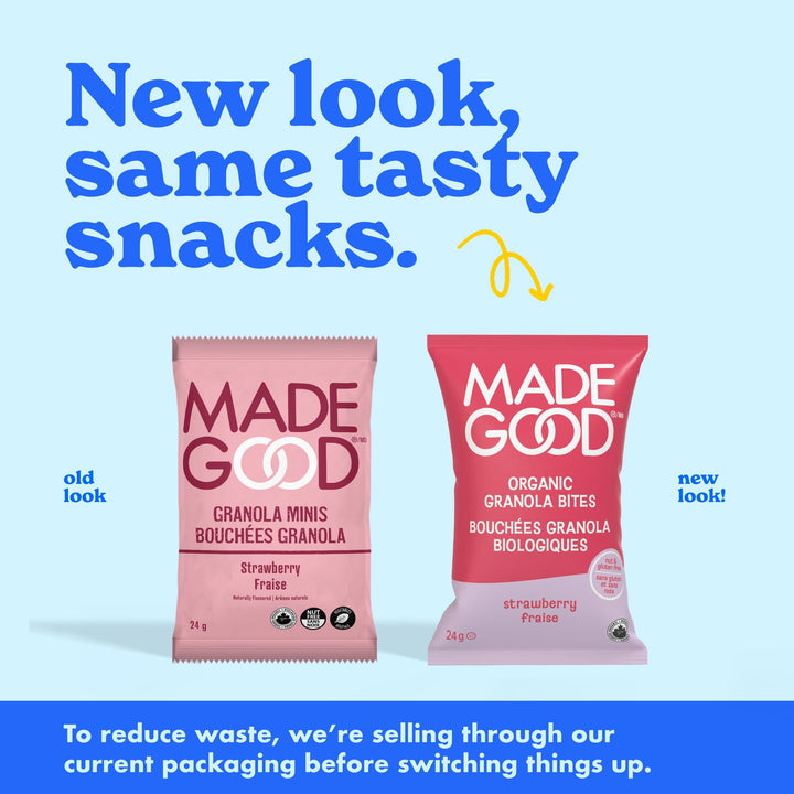 MadeGood – Strawberry Granola Bites – 28 Pack