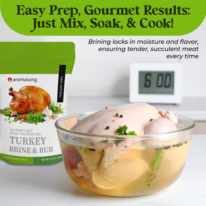 Aromasong – Turkey Brine – Herbs de Provence – 2 lb
