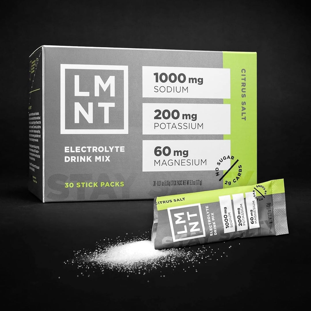 LMNT – Électrolytes – Sel aux agrumes – Lot de 30
