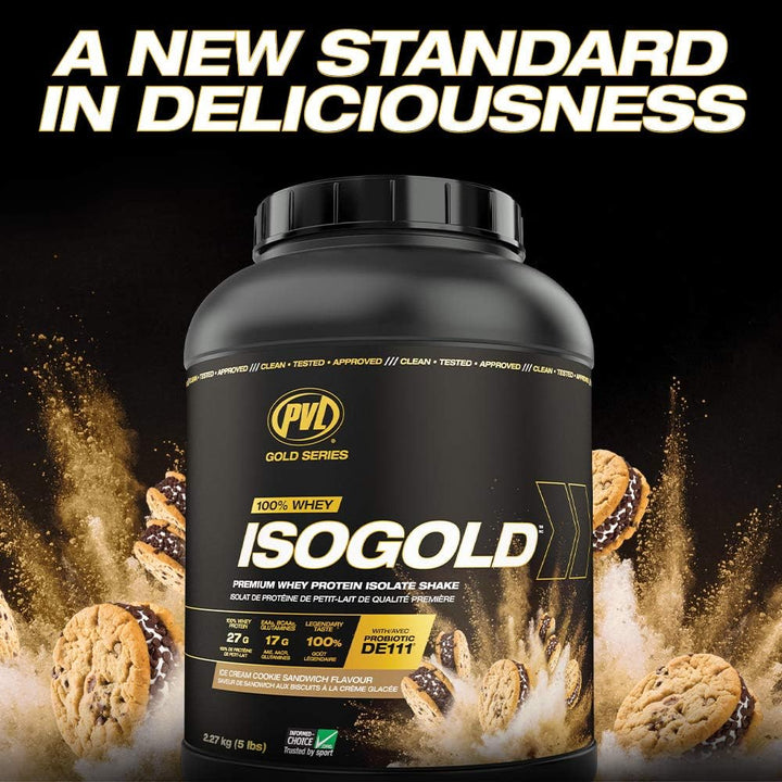 PVL – ISOGOLD Isolat de Protéine de Lait – Chocolat – 2,27 kg