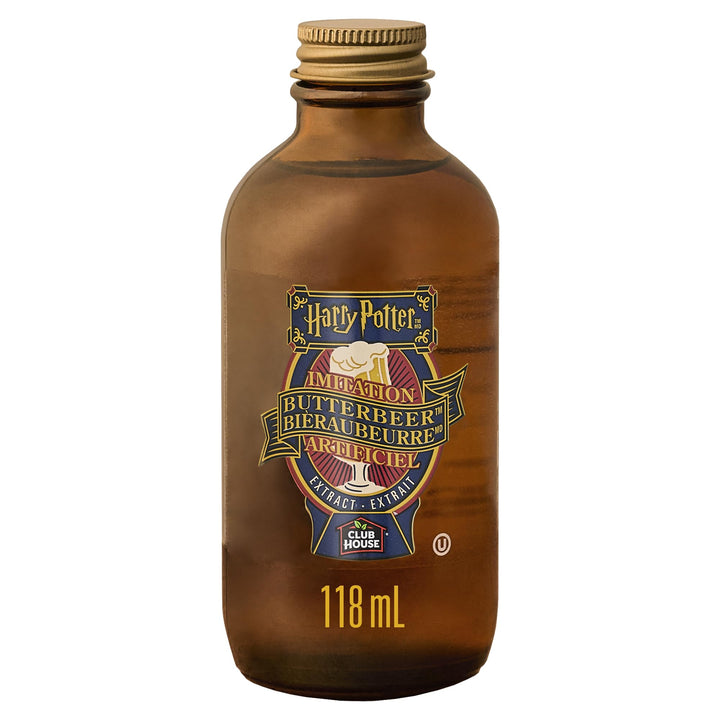 Club House Harry Potter Butterbeer Flavour Extract - 2 x 118mL - Canadian Distribution - Ships Free Within Canada on Orders Above CAD $199