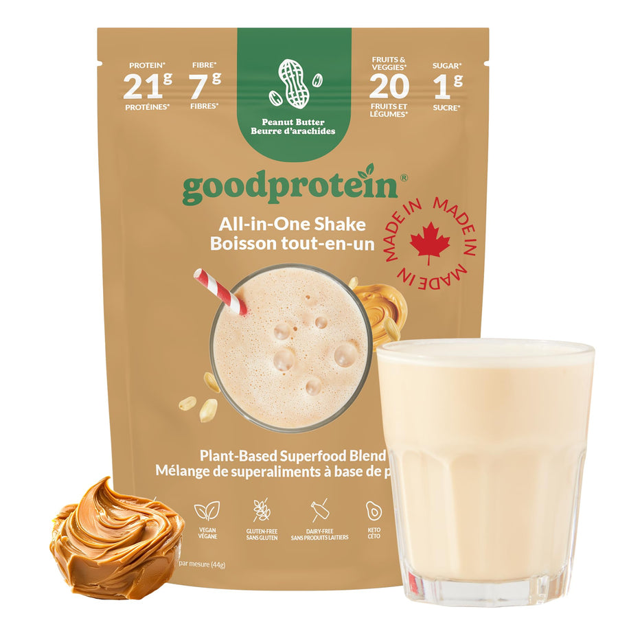 Good Protein - Peanut Butter - Vegan Plant-Based Protein Powder - 880g