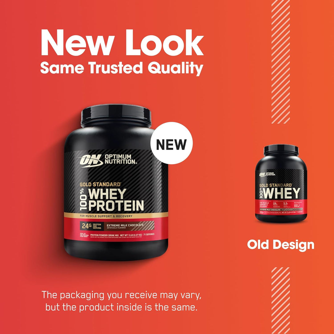 Optimum Nutrition – Gold Standard Whey Protein – Milk Chocolate – 2.27 kg, 70 Servings